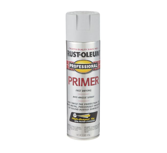 Rustoleum High Performance Primer Spray Gray 7582 - Warren Pipe
