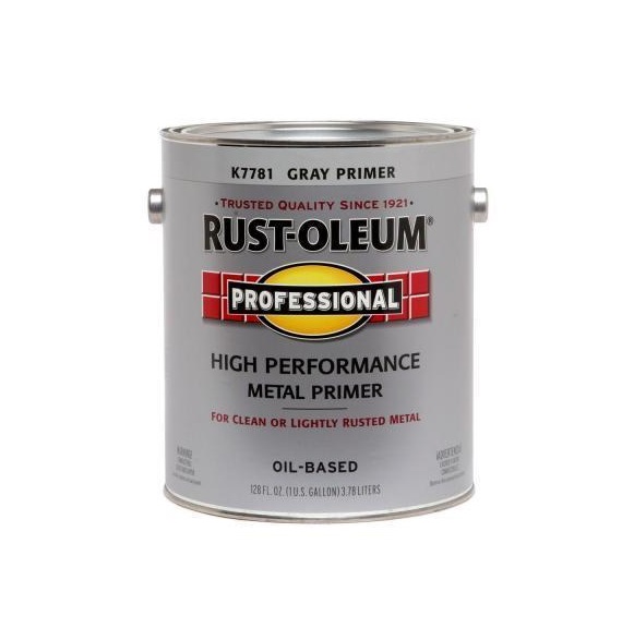 Rustoleum Professional High Performance Oil Based Primer VOC Gray Gallon  K7781