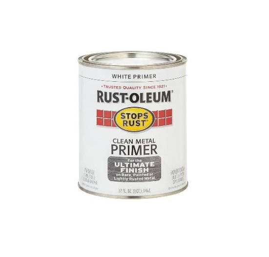 Rustoleum Professional High Performance Oil Based Rusty Metal Primer Quart  7769 - Warren Pipe and Supply