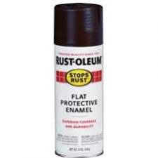 Rust-Oleum Protective Enamel Spray Flat Black 7776