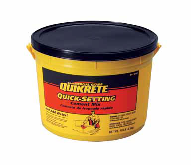 Quikrete Quick Setting Cement 10lb Pail - Warren Pipe and Supply