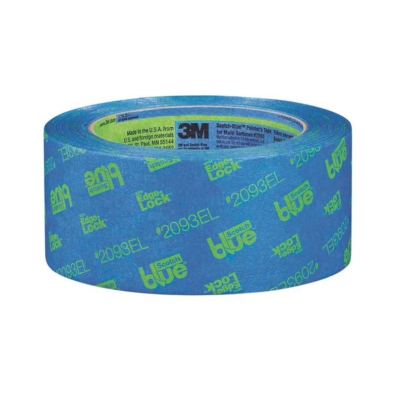 1-1/2 x 60YDS Scoth Blue Painters Tape w/Edgeblock - Warren Pipe and Supply