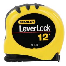 12ft x 1/2" Stanley Hi-Visibility Leverlock Tape Rule
