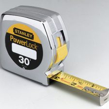30ft x 1" Stanley Powerlock Tape Rule