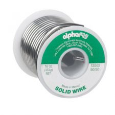 Solid Wire Solder 1LB Spool