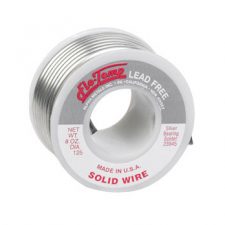 Flo-Temp Lead-Free Solid Wire Solder 8oz Spool