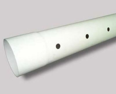 4" x 10ft PVC Perforated Sewer & Drain Pipe