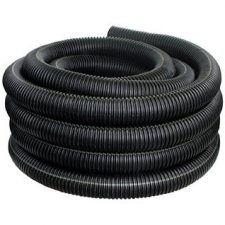 4" Solid Corrugated Drainage Tubing by the foot.