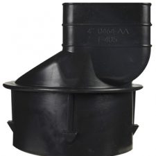 3-1/4" x 2-1/2" Corrugated Downspout Adapter