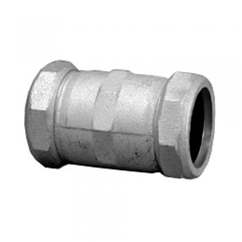 2 1 2 Ips Galvanized Long Compression Coupling Warren Pipe And