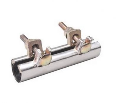 2-1/2" 2-Bolt Stainless Steel Pipe Repair Clamp