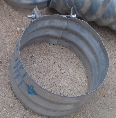 Culvert Band Coupler 12" wide for 12" Culvert Pipe