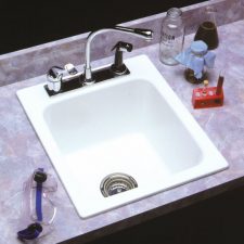 Mustee 11 Utility Sink White