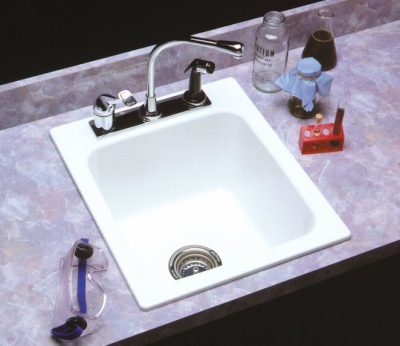 Mustee 11 Utility Sink White
