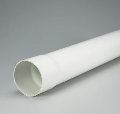 4" x 10ft PVC Solid Sewer & Drain Pipe