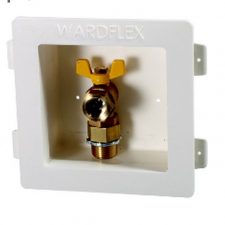 1/2" Gas Valve & Outlet Box Wardflex Flush Mount 701
