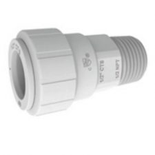 3/4" CTS x 3/4" NPT JG Poly Male Connector