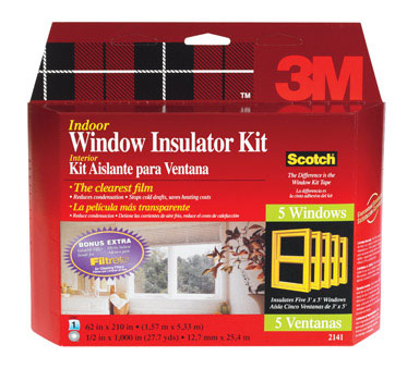 3M Indoor Window Kit 62" x 210" (5-3x5 windows)
