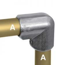 1-1/4" Aluminum Safety Rail Elbow