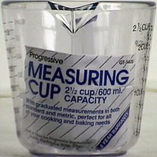 Progressive Measuring Cup, 20 Ounce