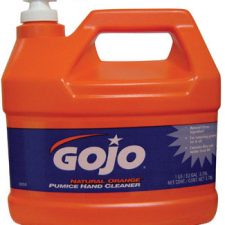 Gojo Natural Orange Formula Hand Cleaner With Pumice 1 Gallon w/Pump