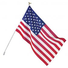 USA Flag Set 3ft. X 5ft. Polycotton