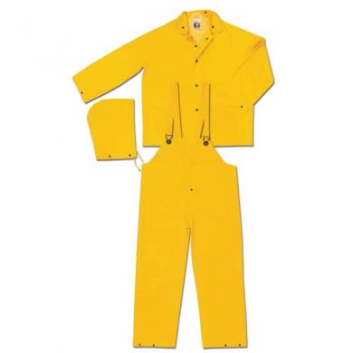 3pc Heavy Duty Industrial Rain Suit XL