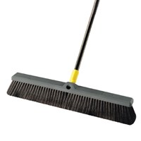 24" Soft Sweep Pushbroom w/Handle