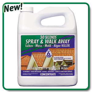 NEW 30 Seconds Spray & Walk Away Concentrate Outdoor Cleaner Gallon(Sprayer #94802450)