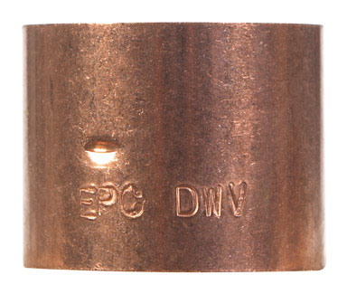 2" Copper DWV Coup[ling