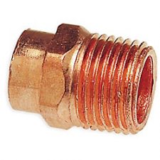 Adapters Copper Reducing Male