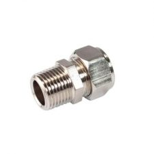 3/8" Compression x 1/2" MIP Nickel Plated Adapter