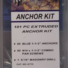 25pc Rosett Anchor/Screw Kit #13