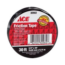 3/4" x 30 ft Black Friction Tape