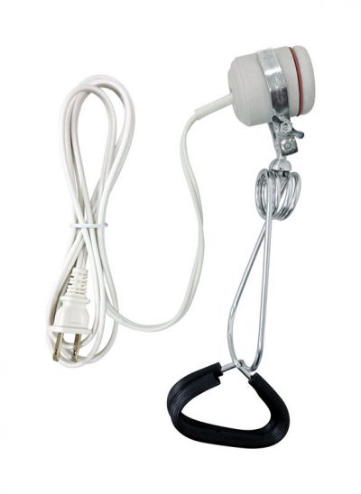 Clamp Lamp Porcelain Socket 18/2 SPT-2 6ft Cord