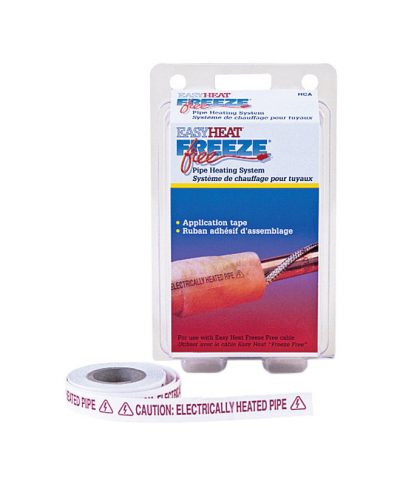 Easy Heat Freeze Protection Cable Application Tape