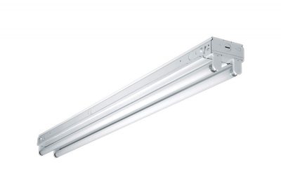 48" 2-T12 40W Lamp Strip Light Fixture White