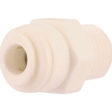 1/4" OD x 1/4" MPT Plastic Push Male Connector