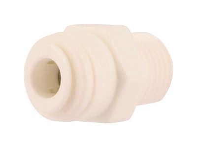 1/4" OD x 1/4" MPT Plastic Push Male Connector