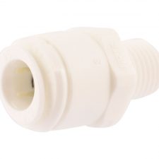 3/8" OD x 1/4" MPT Plastic Push Male Connector