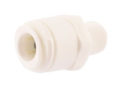 3/8" OD x 1/4" MPT Plastic Push Male Connector