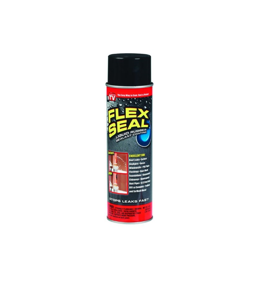 Flex Seal Satin Black Rubber Spray Sealant 14 oz. - Warren Pipe and Supply